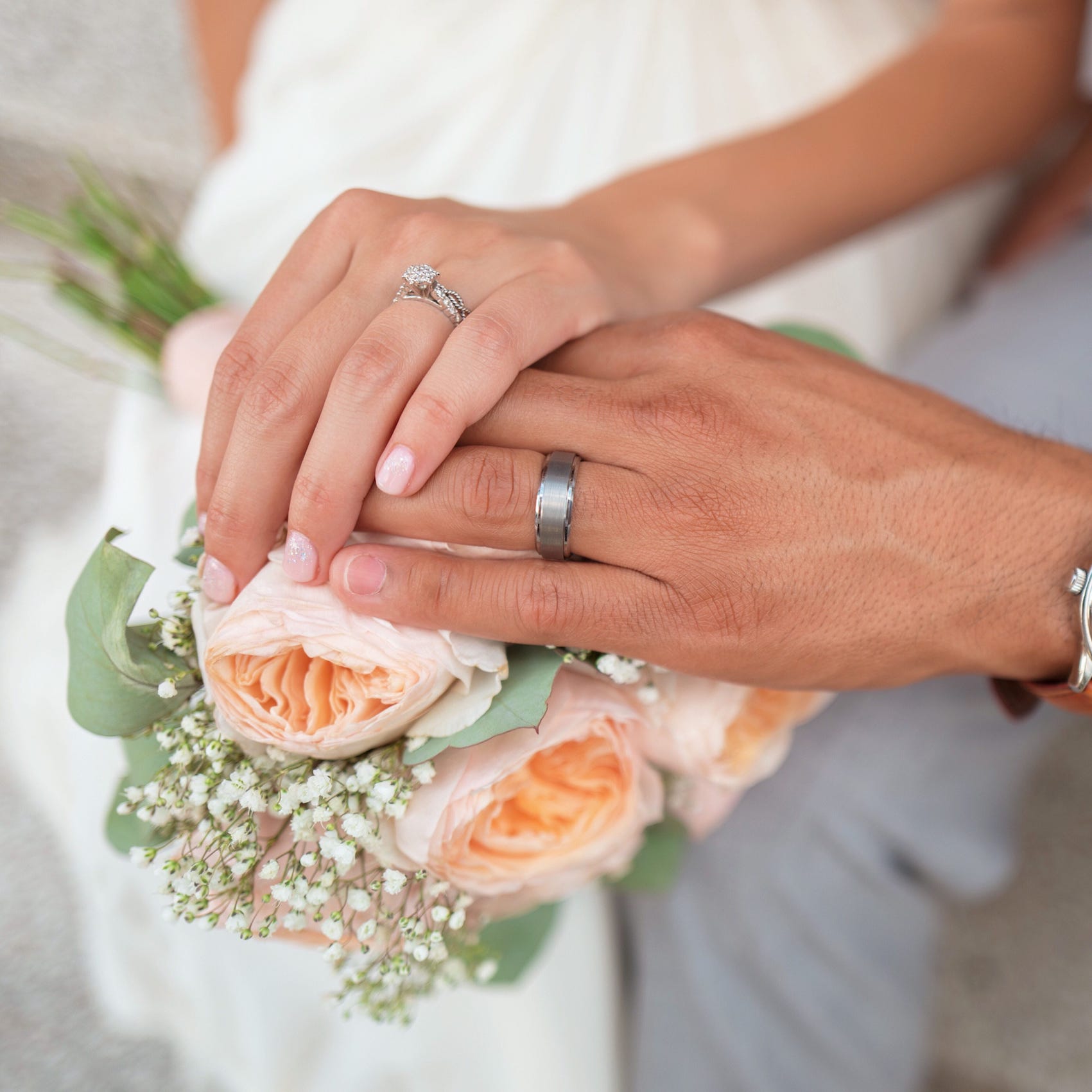 Bruidsboeket tafelstuk